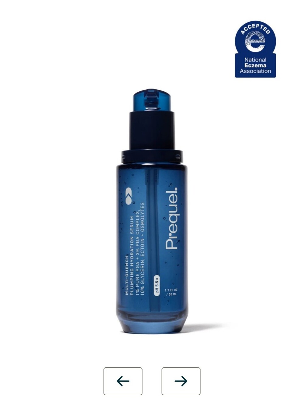 MULTI-QUENCH
PLUMPING HYDRATION SERUM
1% POLYGLUTAMIC ACID + 3% PGA COMPLEX